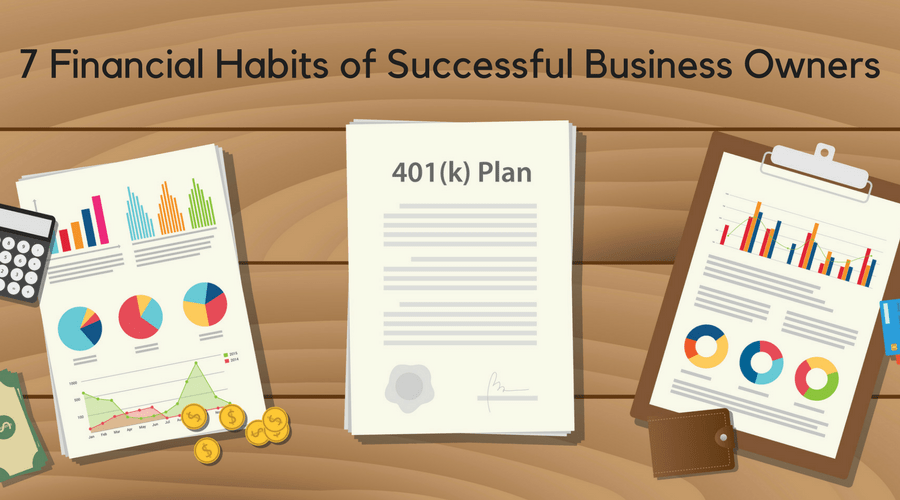 401k plan surrounded by financial documents